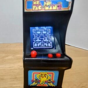 Ms. Pac-Man Mini Arcade Game - Black
